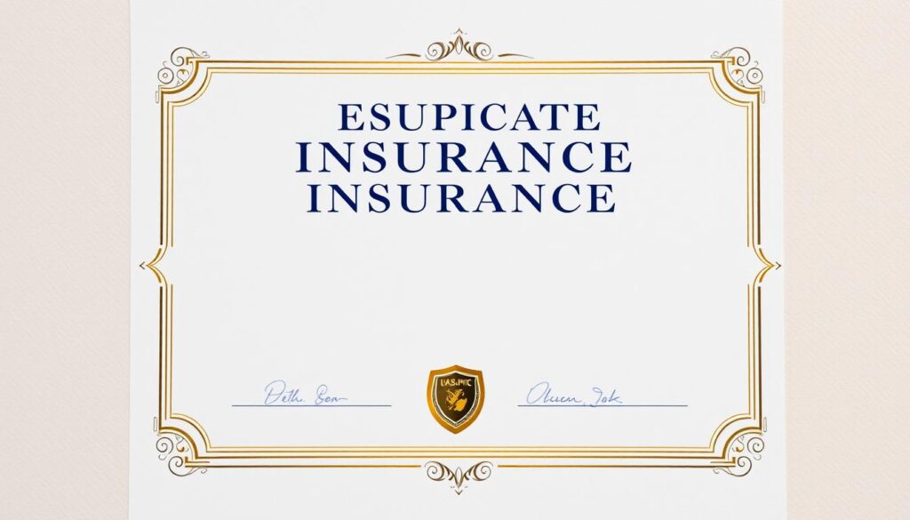 Certificate of Insurance